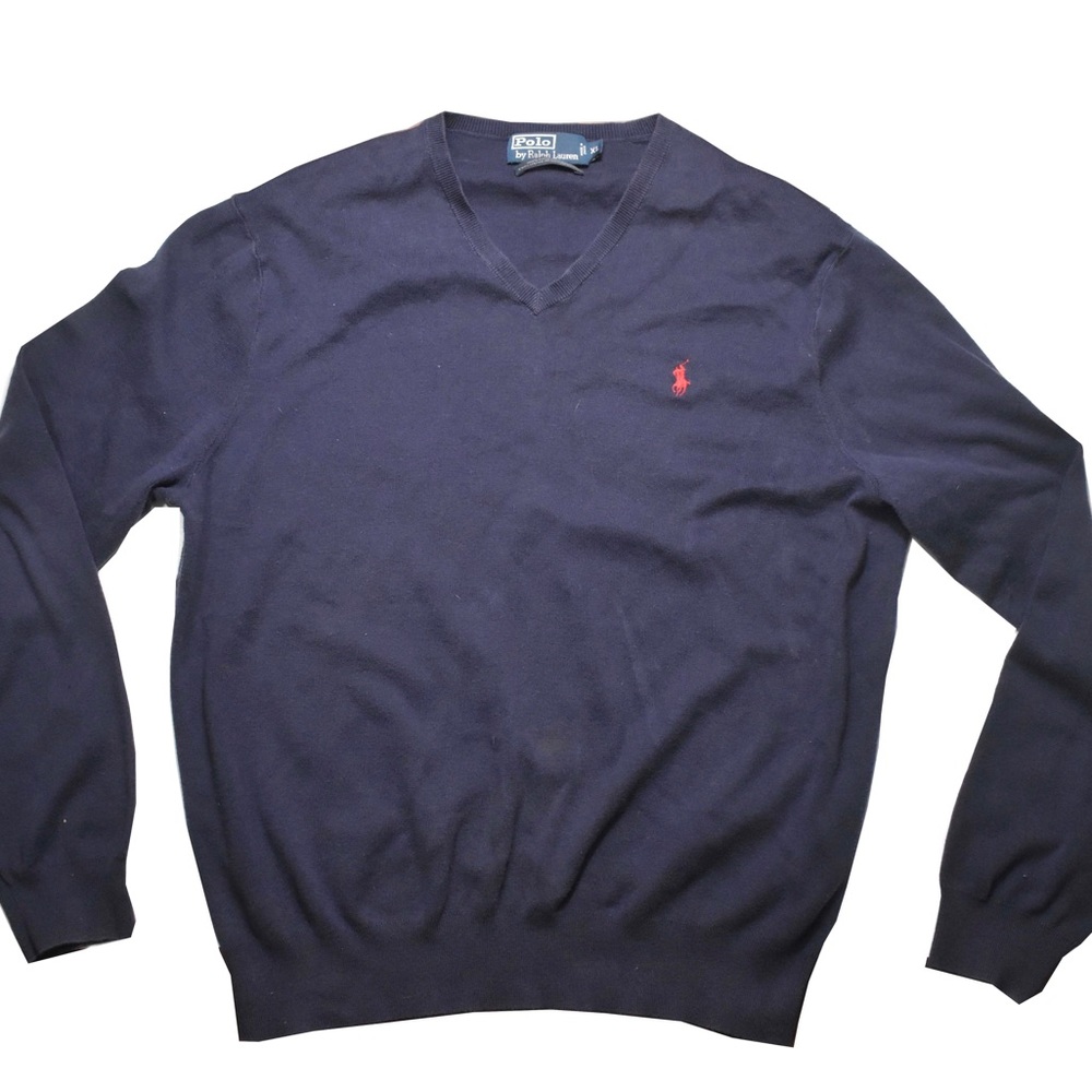 Polo Ralph Lauren navy blue sweatershirt XL